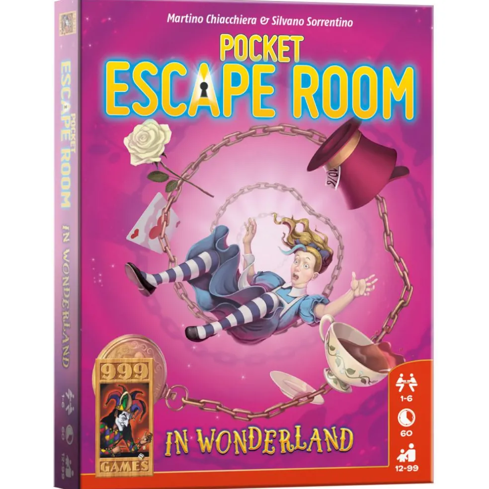 999 Games Pocket Escape Room: in Wonderland