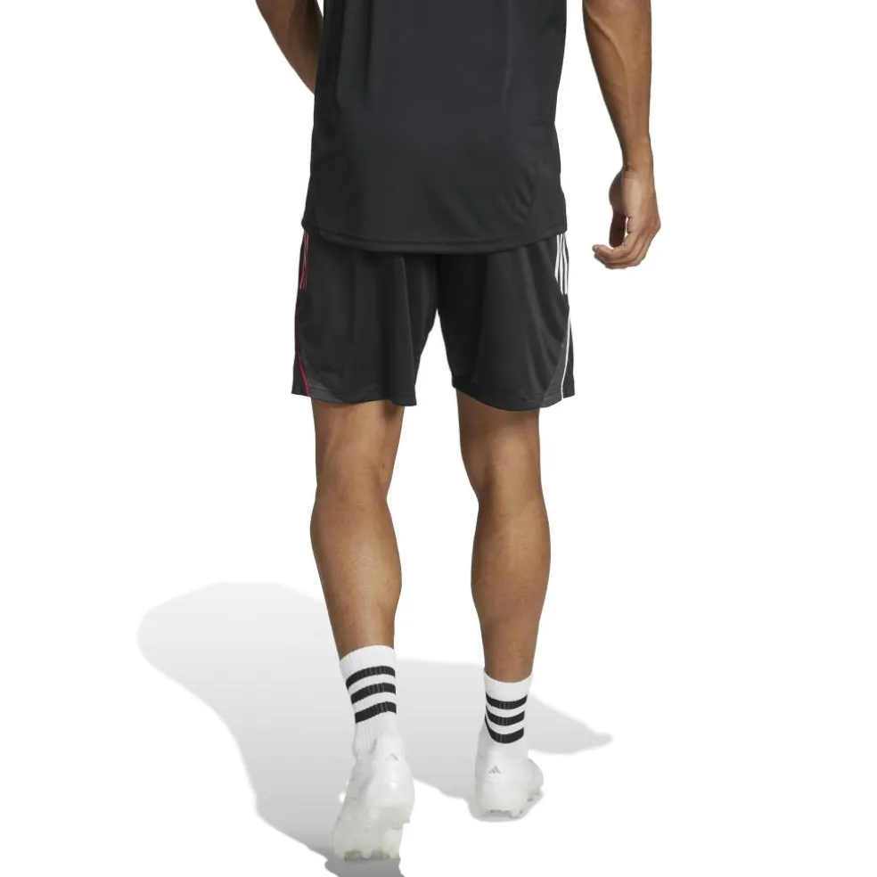 Adidas Ajax Tiro 25 voetbalbroekje heren black white bold red