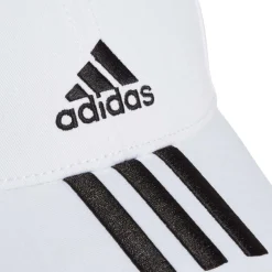 Adidas Baseball 3-Stripes Twill tennispet white
