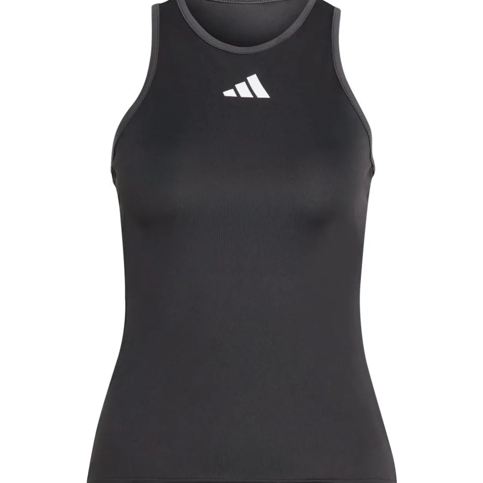 Adidas Club tennis tanktop dames zwart