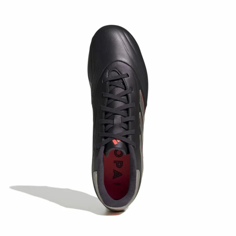 Adidas Copa Pure 2 League FG voetbalschoenen aurora black platinum metallic turbo