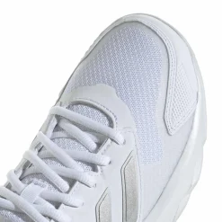 Adidas Courtjam Control 3 Clay tennisschoenen dames cloud white silver metallic grey one