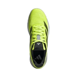 Adidas Crazyquick padelschoenen heren lucid lemon core black silver metallic