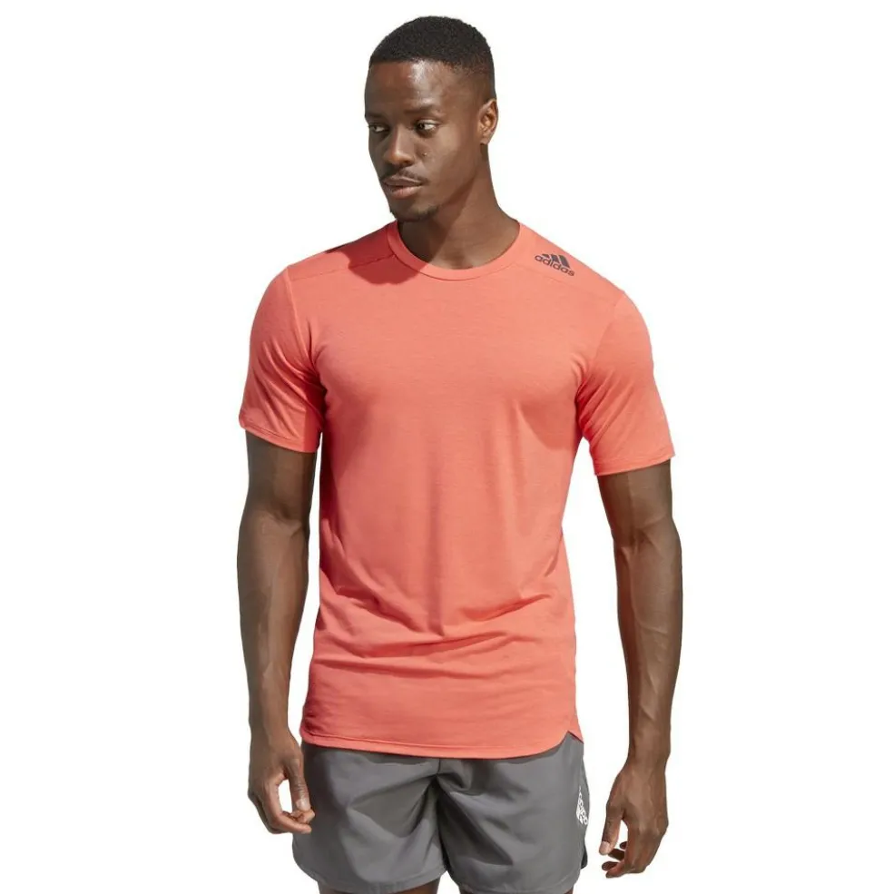 Adidas Designed For Training trainingsshirt heren bright red
