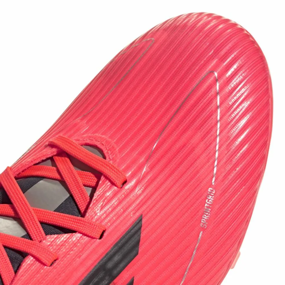 Adidas F50 FG MG voetbalschoenen turbo aurora black platinum metallic