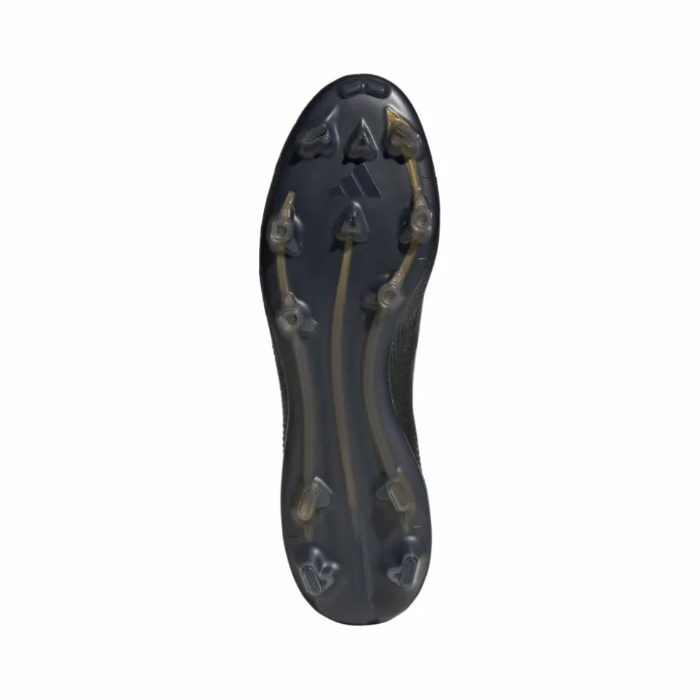 Adidas F50 Pro FG voetbalschoenen heren core black iron metallic gold metallic