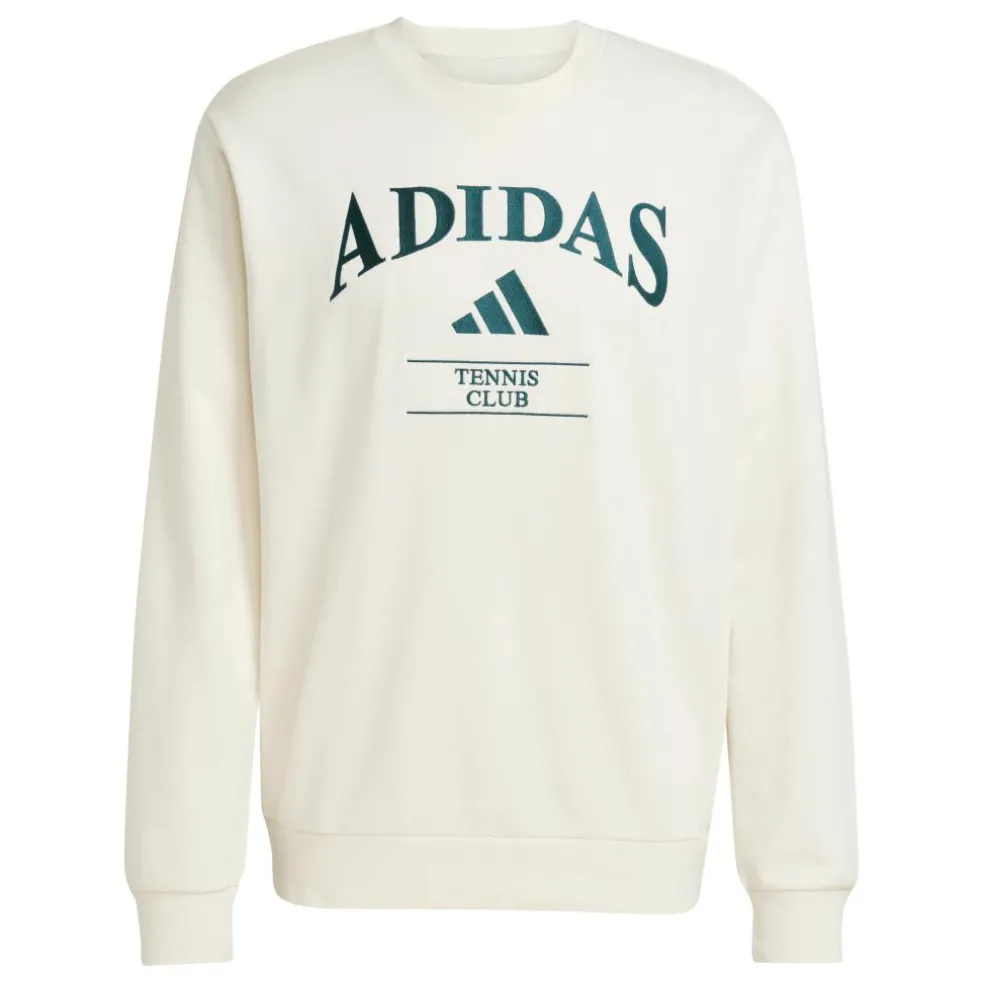 Adidas Heritage Graphic tennistrui heren chalk white aurora ivy