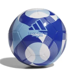 Adidas Île-de-Foot Club voetbal 24 white clear sky royal blue