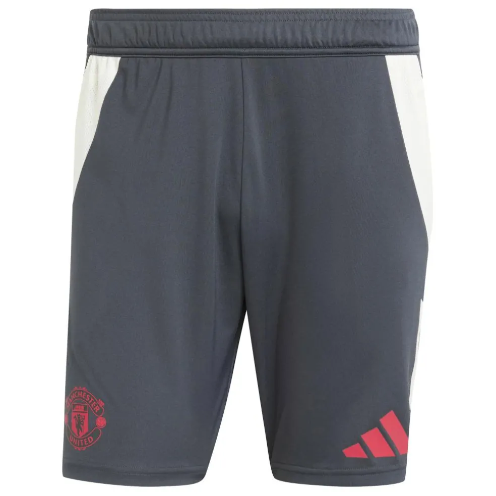 Adidas Manchester United Tiro 24 voetbalbroekje heren dark grey carbon