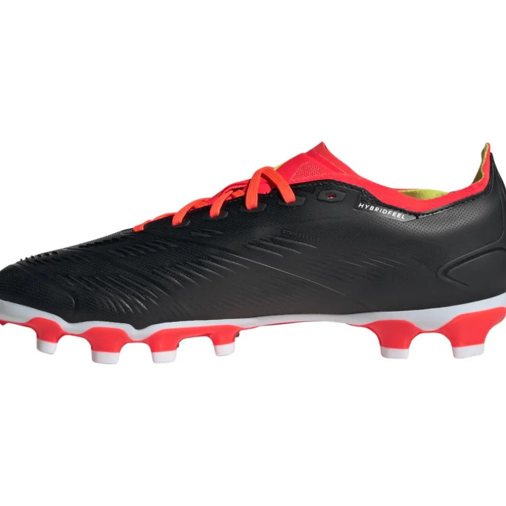 Adidas Predator 24 League MG voetbalschoenen heren core black cloud white solid red