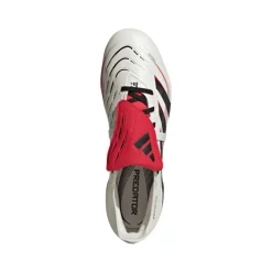 Adidas Predator League FG MG voetbalschoenen off white core black pure ruby