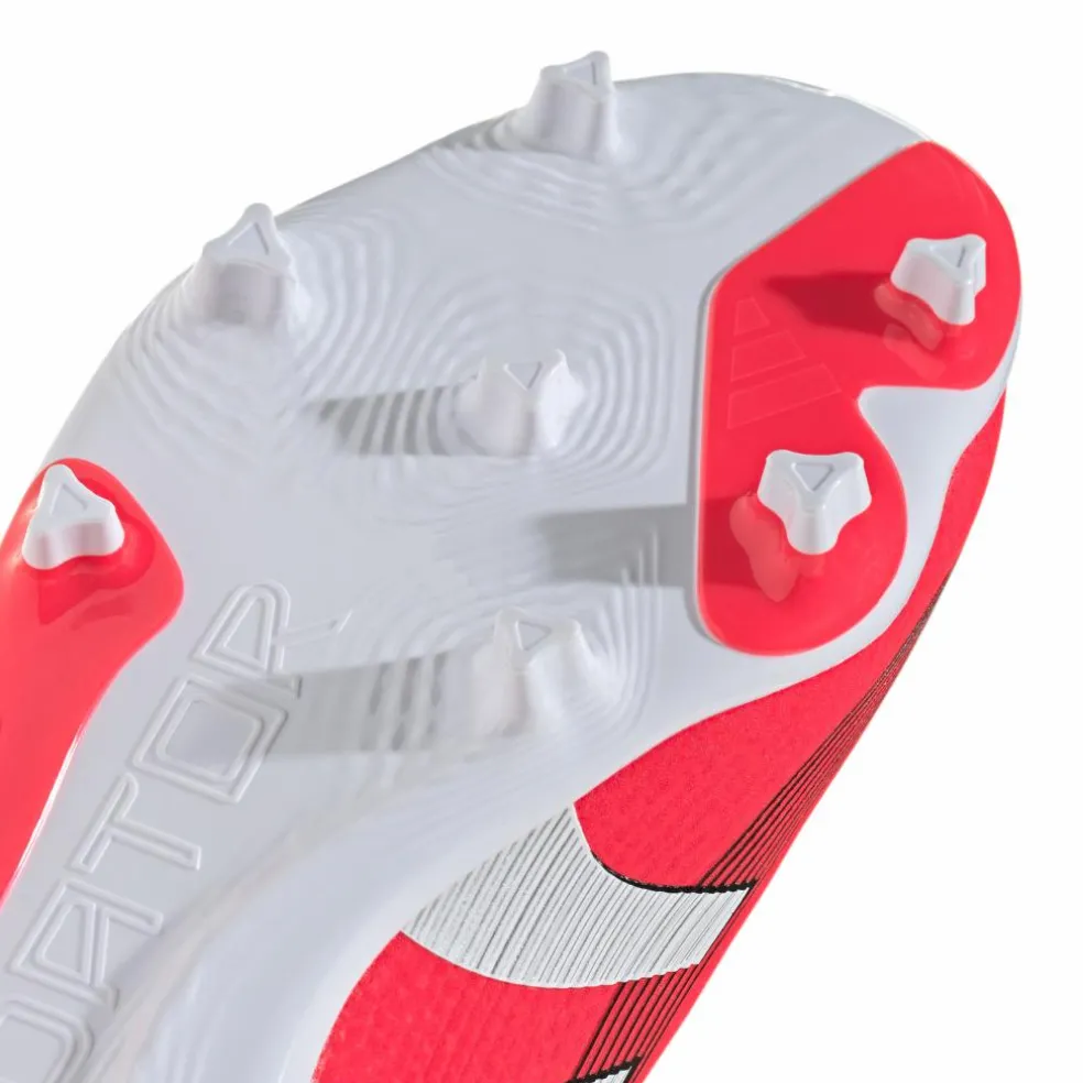 Adidas Predator League FG MG voetbalschoenen junior lucid red cloud white core black