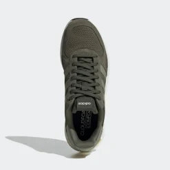 Adidas Run 84 schoenen heren olive strata silver pebble