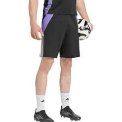 Adidas Tiro 24 voetbalbroekje heren black purple rush