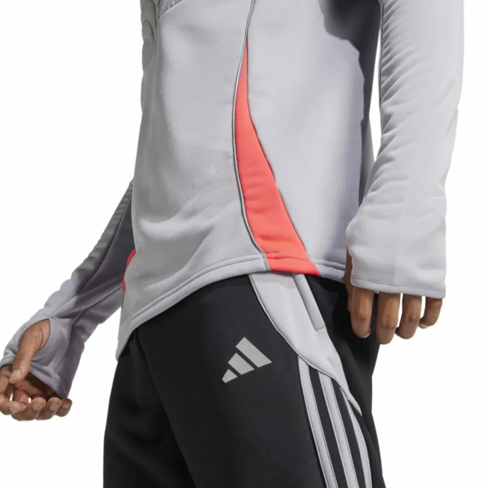 Adidas Tiro 24 Winterized trainingsshirt heren light onix shock red