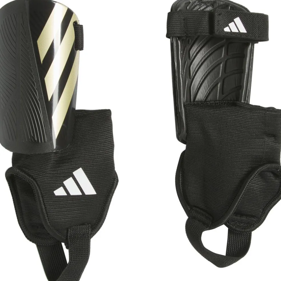 Adidas Tiro Match scheenbeschermers junior black golden metallic white