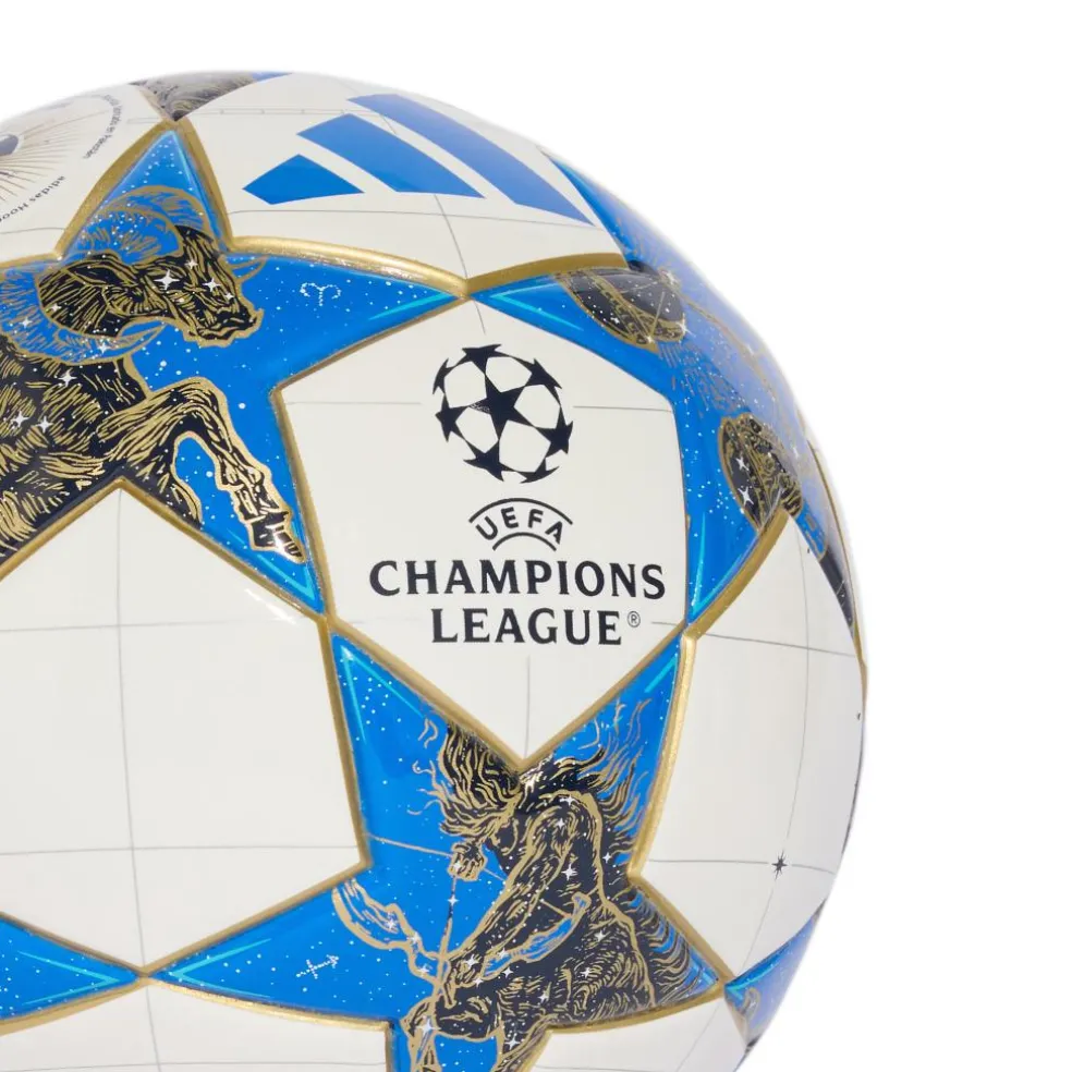 Adidas UCL League Stage Mini voetbal white dark blue multicolour gold metallic 25 - 26
