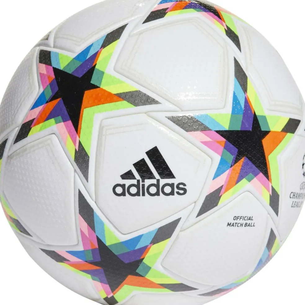 Adidas UCL Pro Void voetbal white silver metallic bright cyan pantone