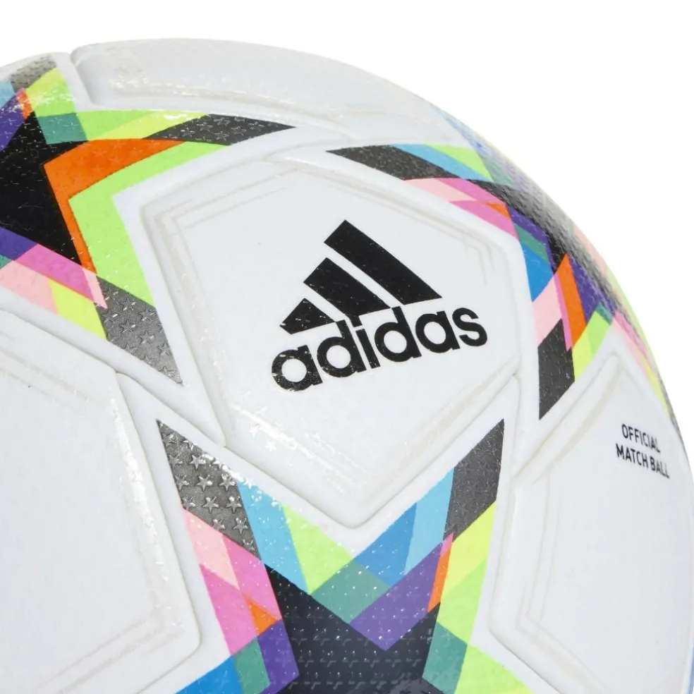 Adidas UCL Pro Void voetbal white silver metallic bright cyan pantone