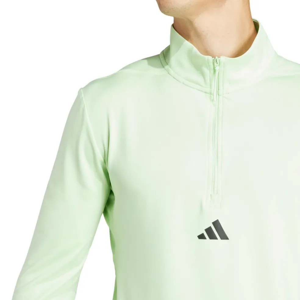Adidas Workout shirt heren semi green spark black