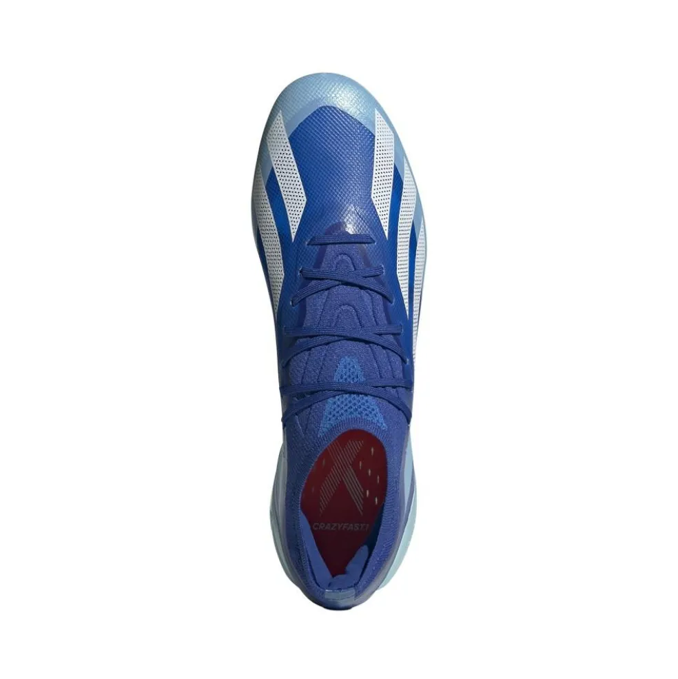 Adidas X Crazyfast.1 FG voetbalschoenen bright royal cloud white solar red