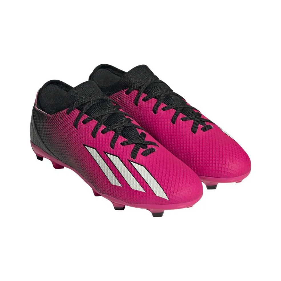 Adidas X Speedportal.3 FG voetbalschoenen junior team shock pink zero metallic core black