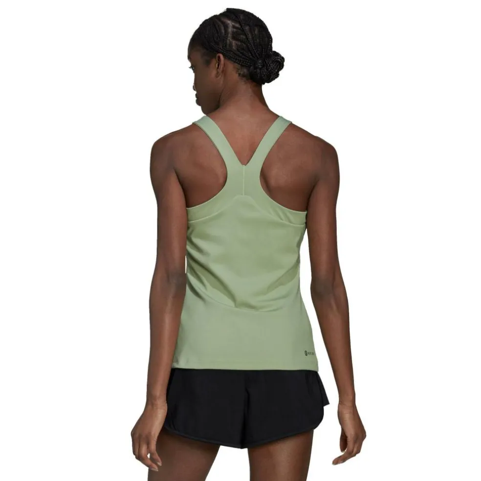 Adidas Y tennis tanktop dames magic lime
