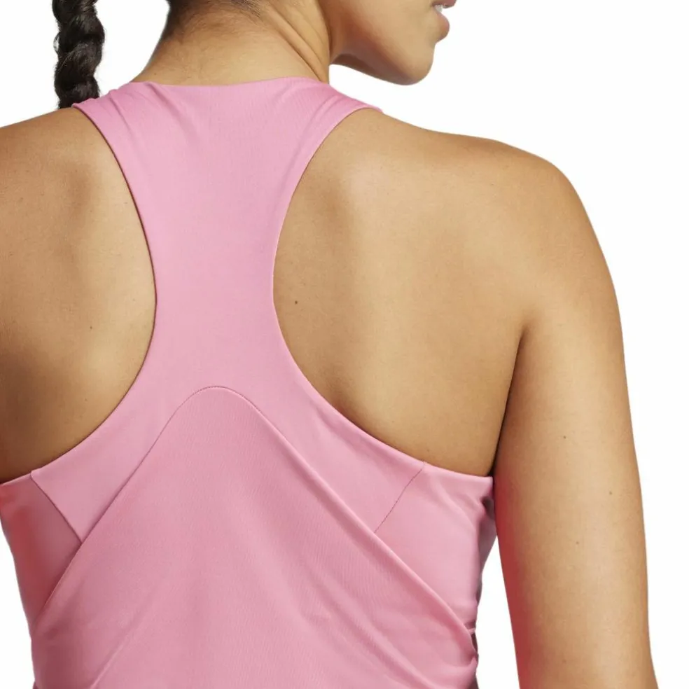 Adidas Y-Dress tennisjurkje dames pink fusion