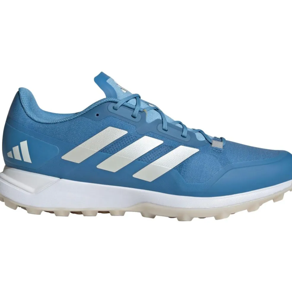 Adidas Zone Dox 2.2S hockeyschoenen heren team light blue zero metalic cloud white