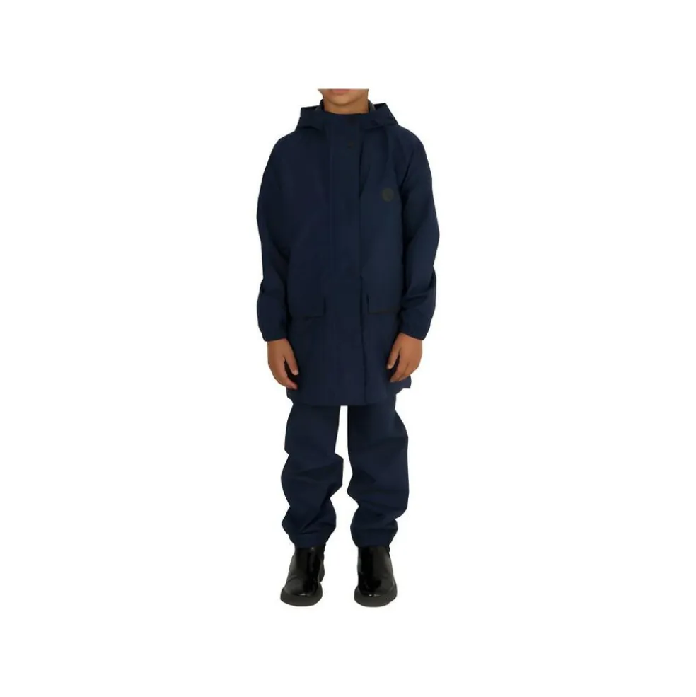 Agu Go Kids Parka Essential regenjas junior navy blue - 122 - 128