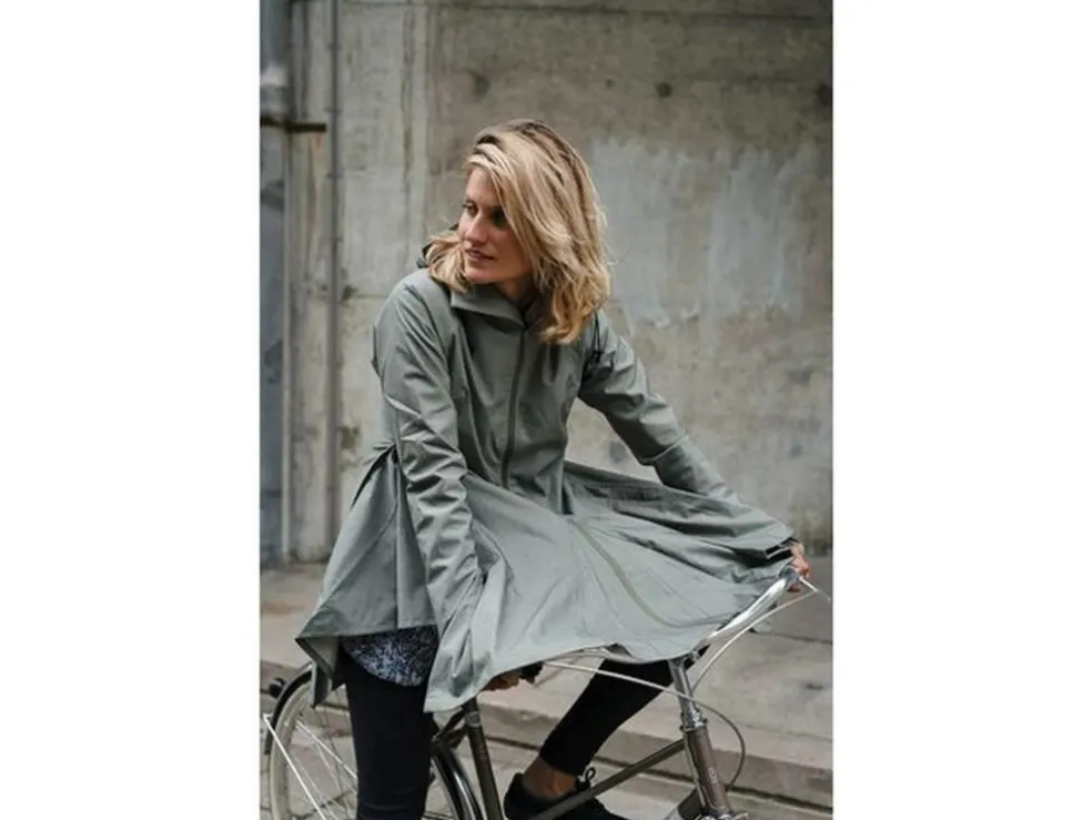 Agu Seq regenjas dames anthracite