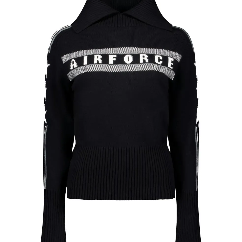 Airforce Eldora Mountain Knit sweater dames true black