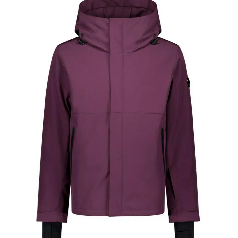 Airforce Silverston winterjas heren berry wine