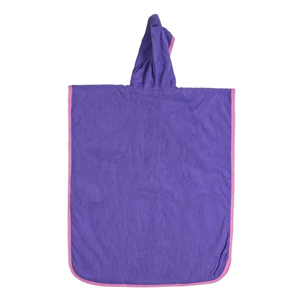 Aqua Sphere Baby Towel strandponcho purple pink