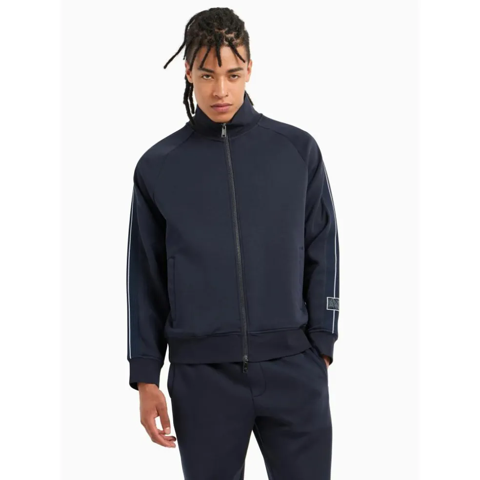 Armani Exchange 6DZMJLZJZGZ vest heren navy blue