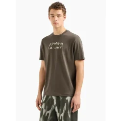 Armani Exchange  6DZTHCZJBYZ shirt heren black olive