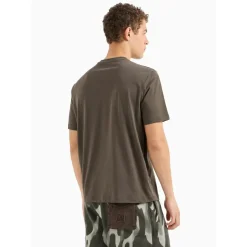 Armani Exchange 6DZTHCZJBYZ shirt heren black olive