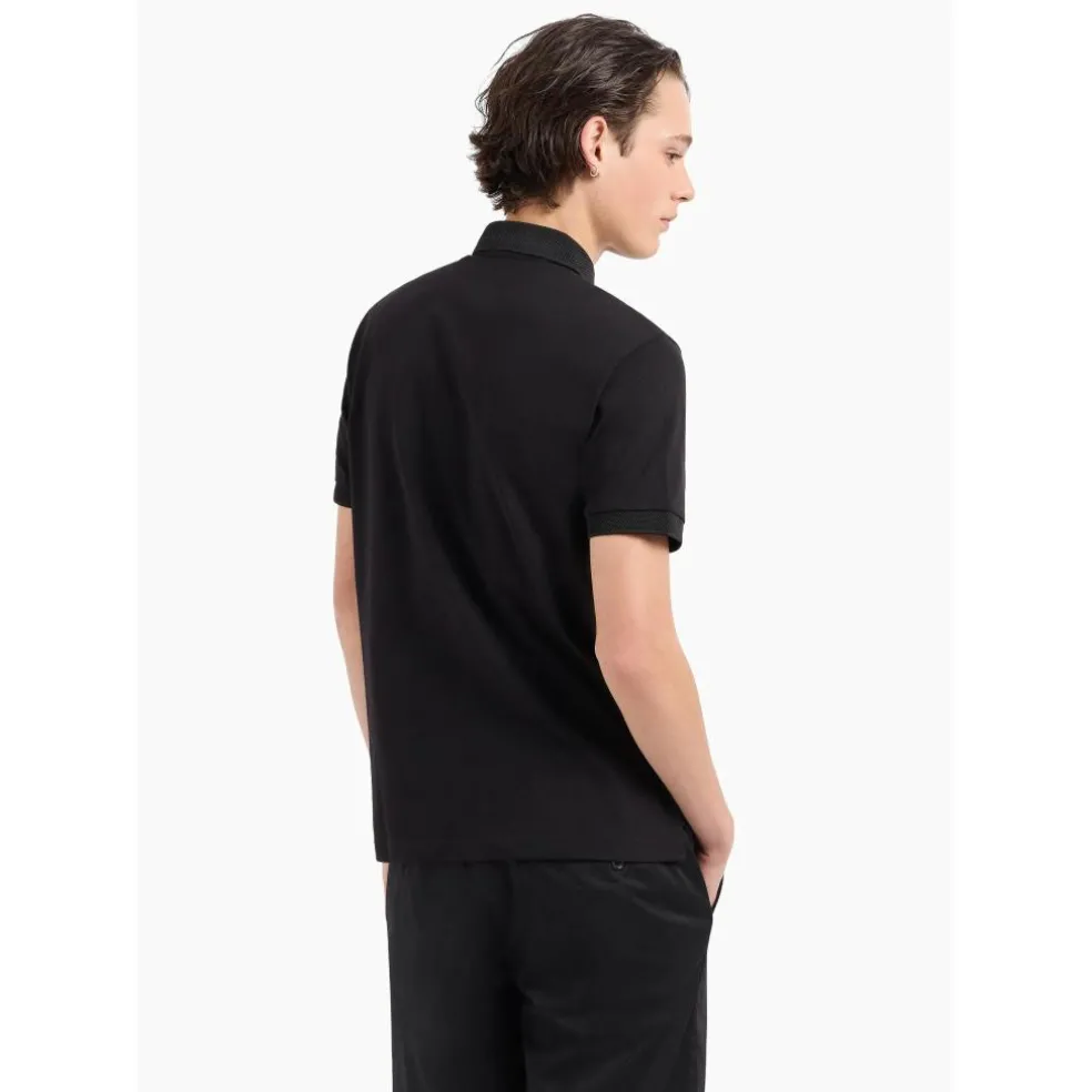Armani Exchange 8NZF91ZJ81Z polo heren black