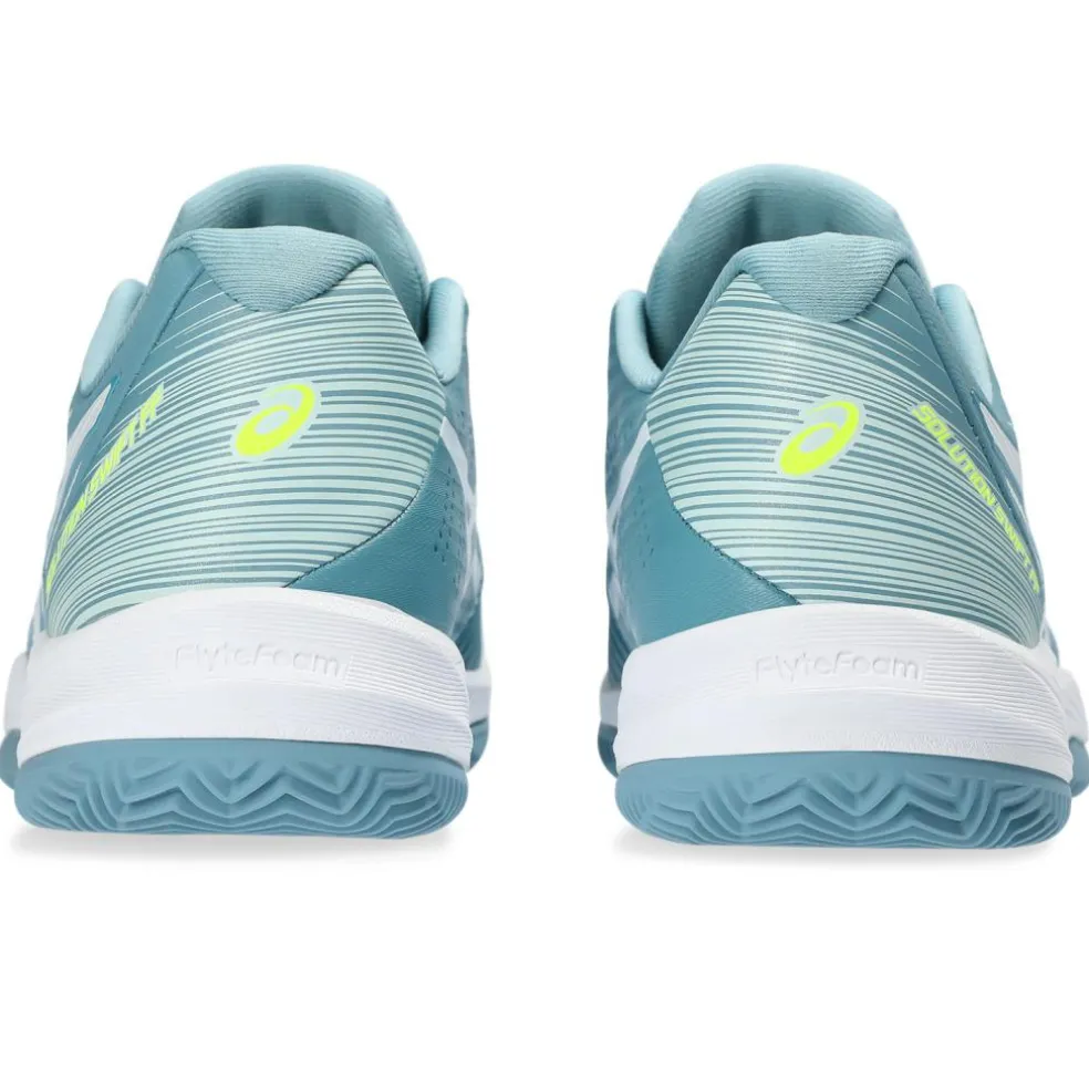 Asics Solution Swift FF Clay tennisschoenen dames gris blue white