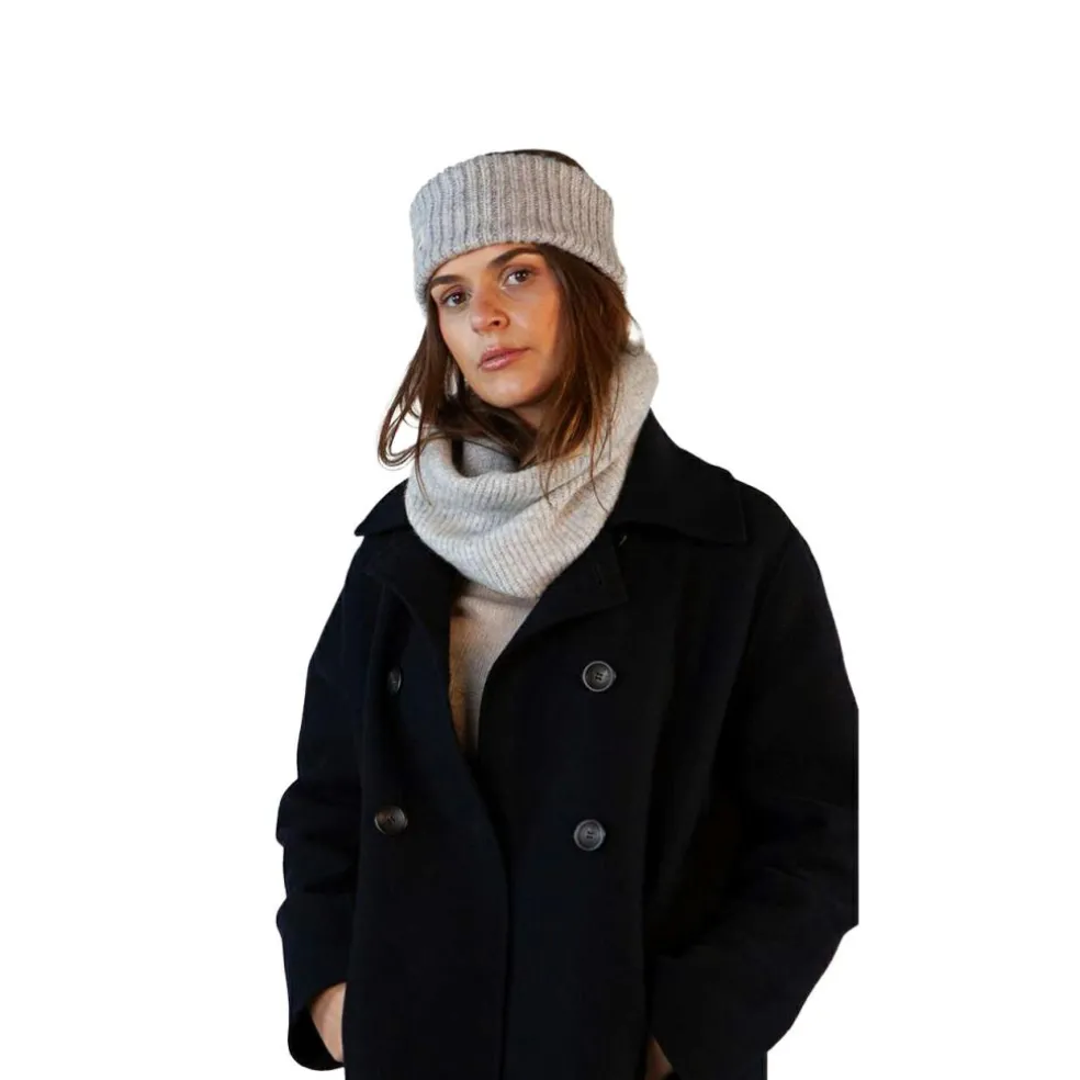 Barts Zias hoofdband dames heather grey