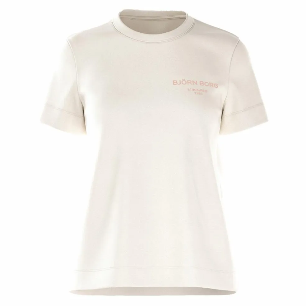 Björn Borg Borg Essential 1 shirt dames egret