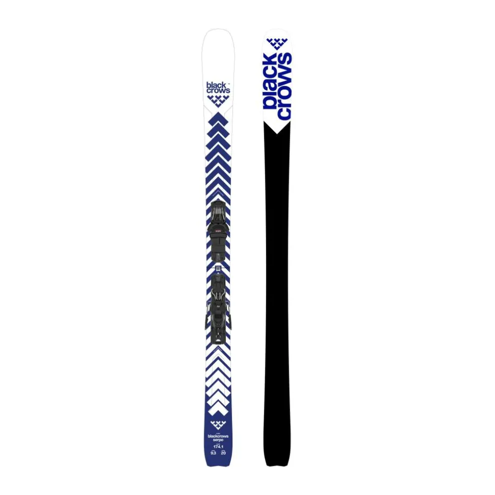 Black Crows Serpo RT 25 - 26 ski's met EM12 binding