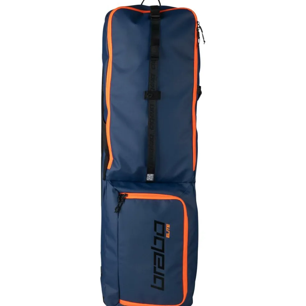 Brabo Elite 5 sticks hockeytas navy orange