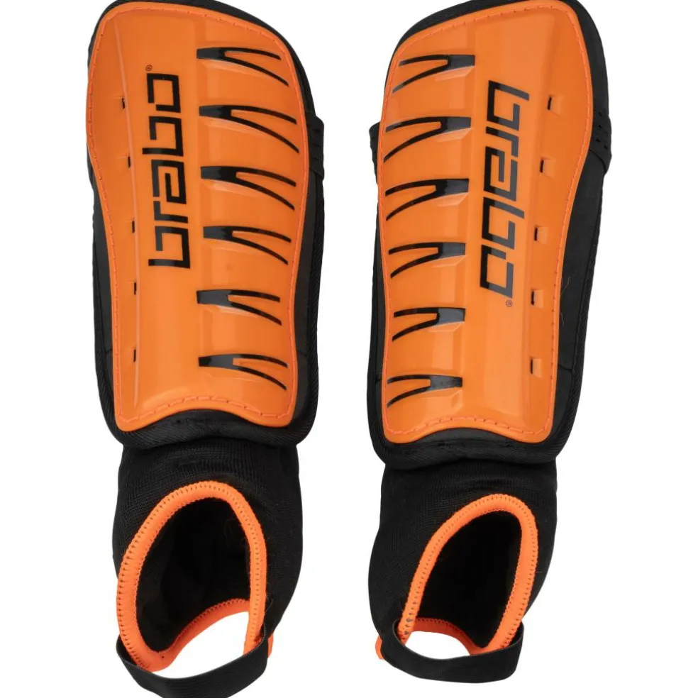 Brabo Force scheenbeschermers junior orange black