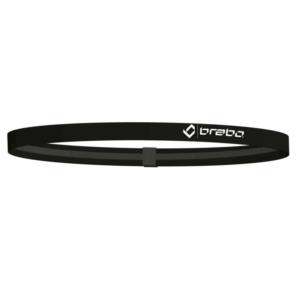 Brabo Haarbandje 10 mm black 3-pack