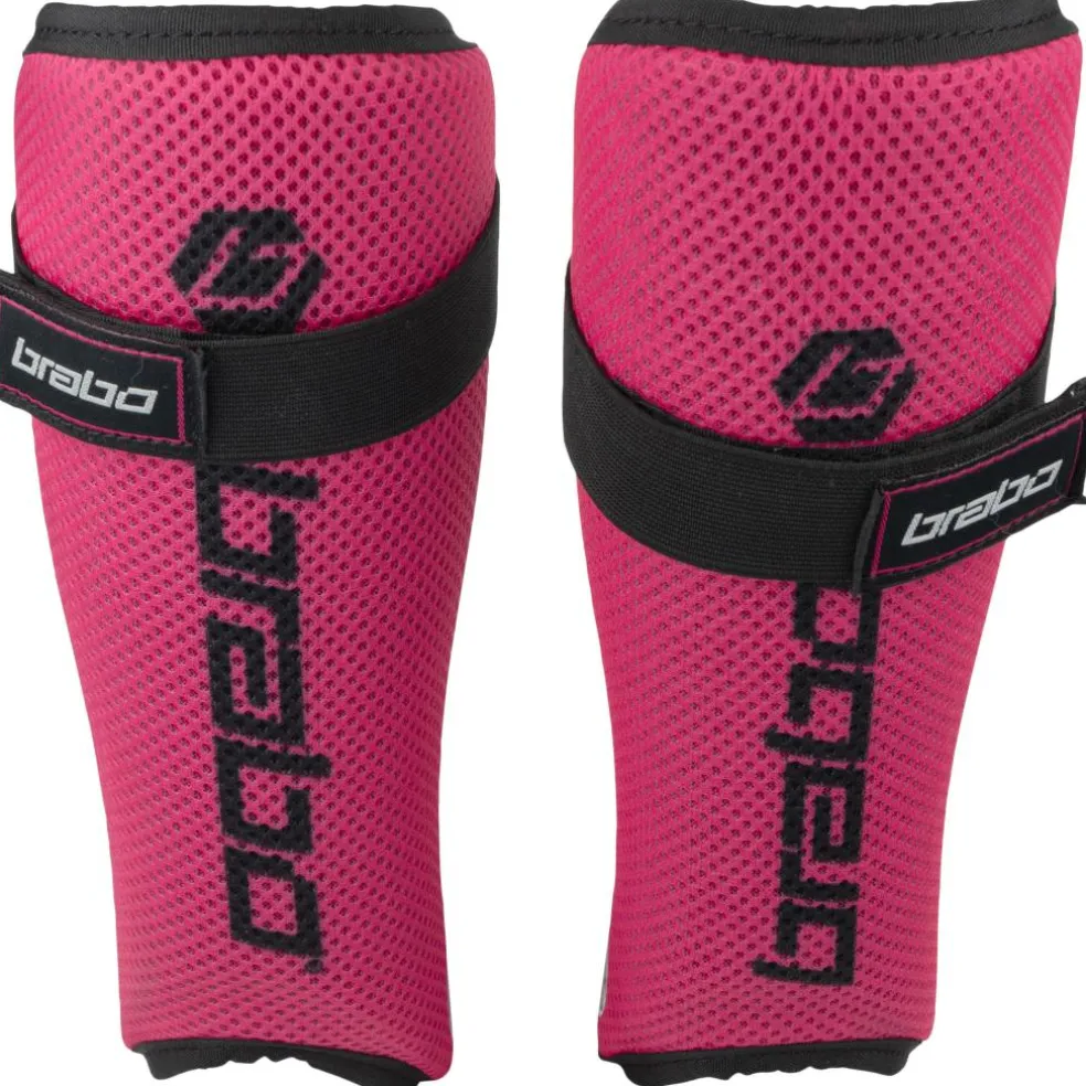 Brabo Tribute scheenbeschermers junior pink black