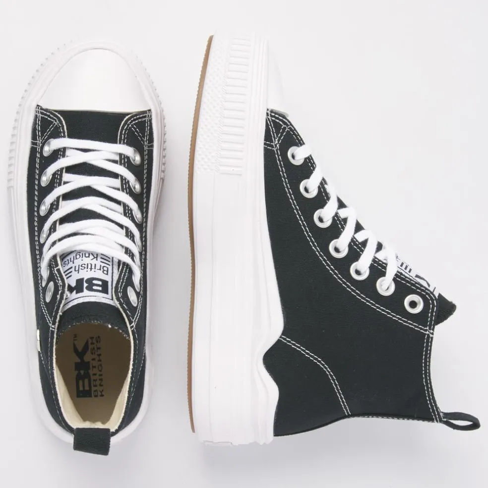 British Knights Kaya Flow Mid schoenen dames black