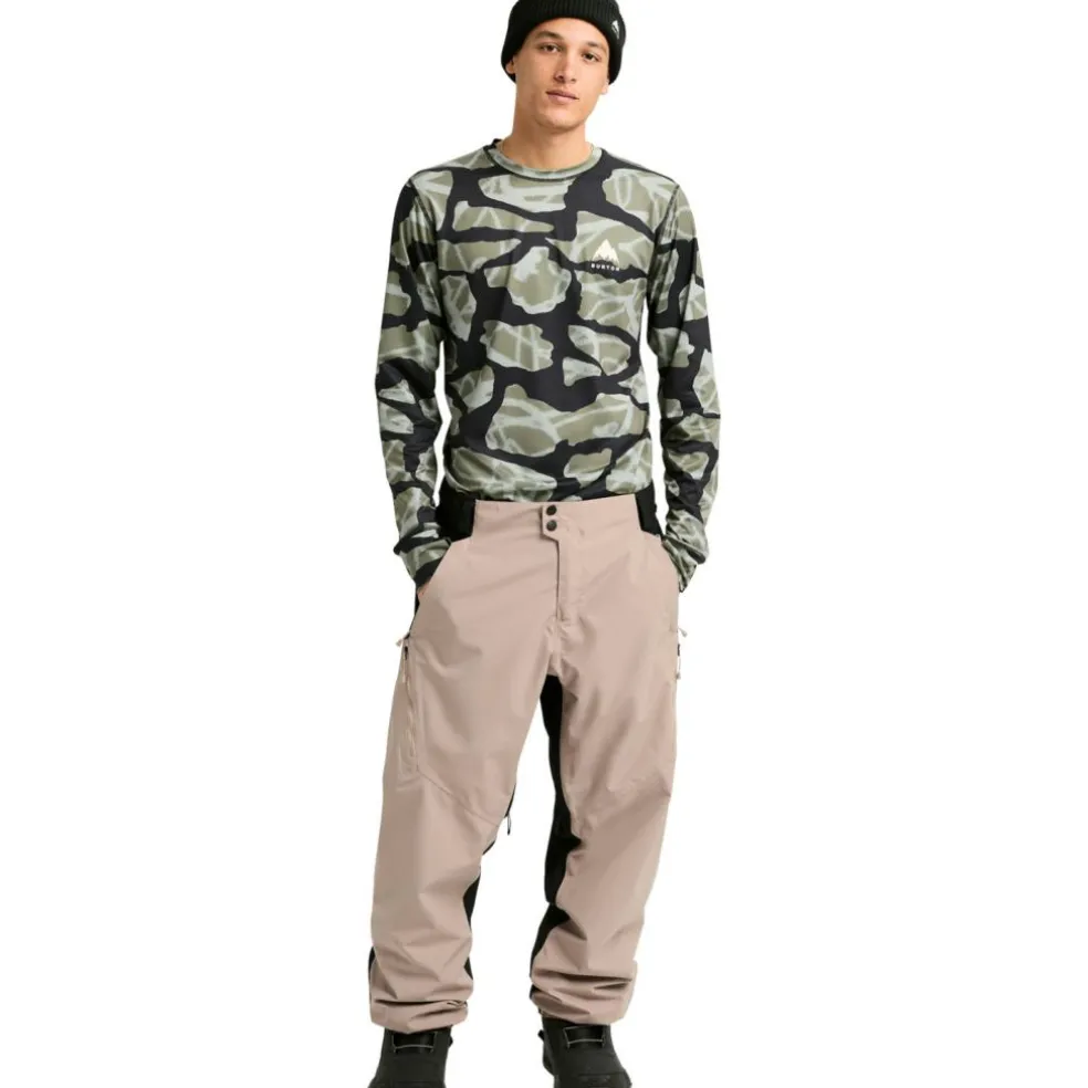 Burton Reserve 2L Relaxed pants skibroek heren summit taupe true black