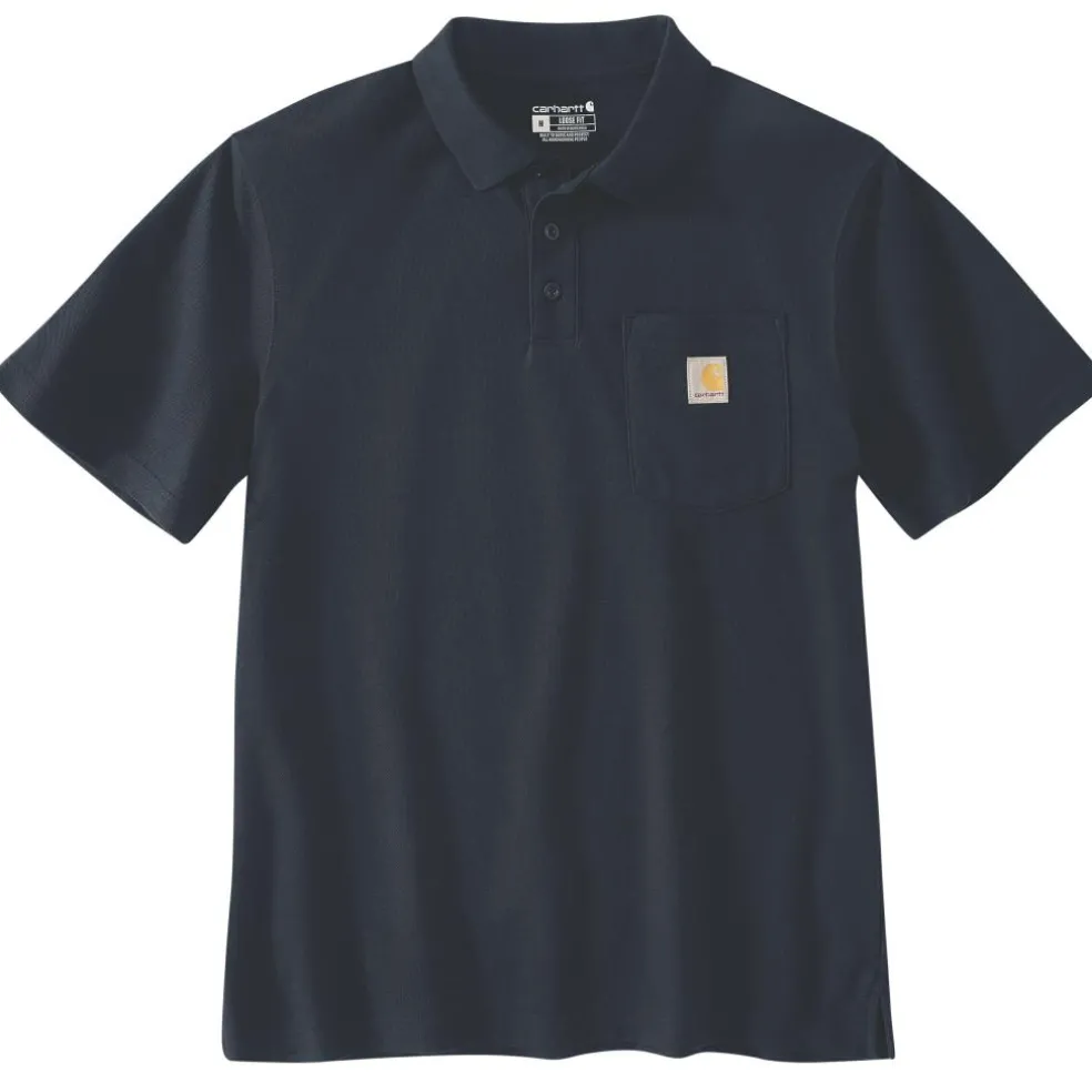 Carhartt polo heren navy