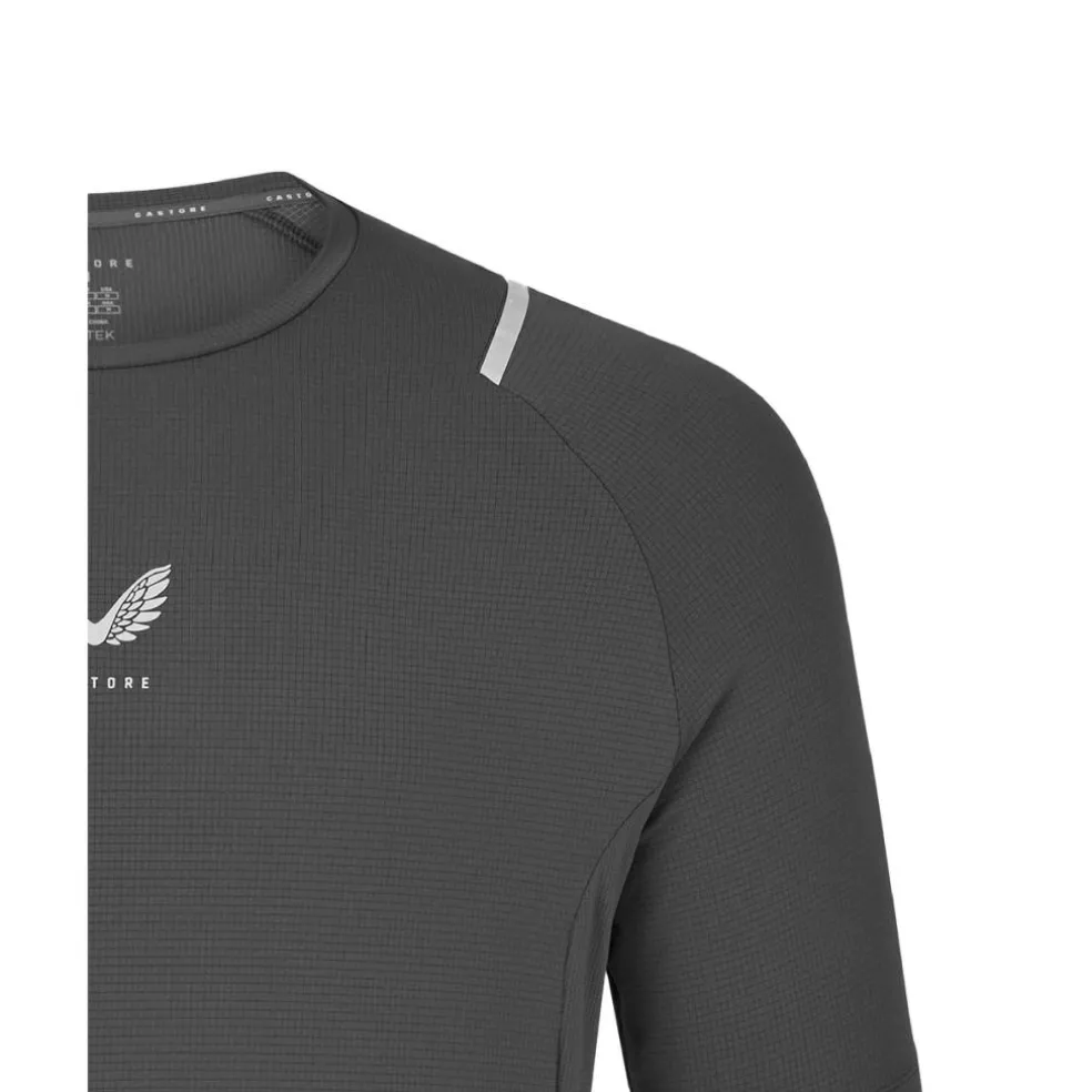 Castore shirt heren gunmetal gunmetal silver